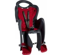 Bellelli Siège vélo arrière Mr Fox Relax B-Fix – Inclinable, pour enfant jusqu'à 22 kg – Noir/Gris