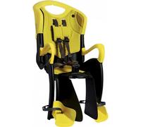 Bellelli - Siège vélo arrière Tiger Clamp - Jusqu'à 22 kg (3-8 ans) - Fixation porte-bagages - Jaune