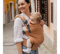 Porte bébé boba x en lin rye marron TU