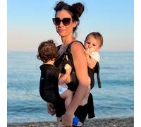 Porte-bébé double Family Black