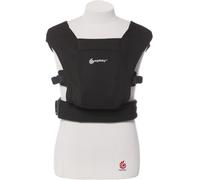 Ergobaby Embrace Porte Bebe Nouveau-ne Physiologique et Ergonomique Extremement Doux, Pure Black BCEMABLK
