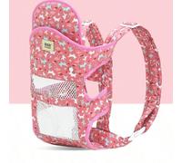 Porte-bébé en coton et lin naturel, durable, design ergonomique, léger et confortable, mains libres pour les mères et les pères, motif damier marron