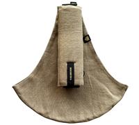 Porte bébé enfant en lin Camel