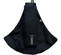 Porte bébé enfant en lin Noir