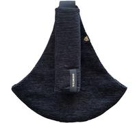 Porte bébé enfant en velours côtelé Black Rib