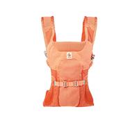 Porte-bébé Ergobaby Aerloom pour nouveau-né à petit enfant, Porte-bébé ergonomique 3 positions, sur le ventre ou dorsal Porte-bébé en Formaknit, Amber Coral