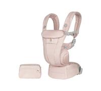 Porte-Bébé Ergobaby Omni Dream pour nouveau-nés, de la naissance à 20,4 kg, porte-bébé ergonomique 4 positions en Coton SoftTouch pour portage ventral, sur le côté et dans le dos (Pink Quartz)