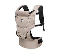 Porte-bébé ergonomique Dooky Urban Comfort (adapté dès la naissance 0-3 ans et 3,5-15 kg, idéal comme premier équipement de bébé, trois possibilités de portage différentes), couleur : Beige Desert