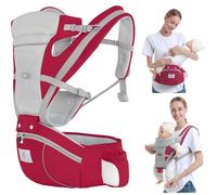 Porte Bébé Ergonomique Physiologique, Bonne respirabilité Convient à toutes les saisons,Facile à Porter, pour 0 à 36 Mois Bébé
