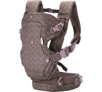 Infantino Porte-bébé 4-en-1 Flip, Porte Bebe Ergonomique et Convertible, 4 Modes de Portage, Confortable, Sangles Ajustables Rembourrées pour les bébés de 3,6 à 14,5 kg, Léopard