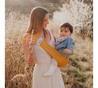 Porte bébé - hop'la porte-bébé d'appoint ocre M