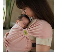 Boba Bliss Écharpe de Portage Sans Nœud, Nouveau-Né, Éclosion | Écharpe Hybride Extensible enfilée en secondes, sans nouer, certifiée Physiologique, Soutien-Tête nouveau-né, 0-18 mois.