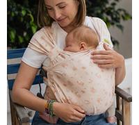 Boba Bliss Porte Bébé Pour Nourrissons/Jeunes Enfants Pesant Entre 3,2 et 16 kg, Hybride et 2 en 1, Écharpe de Portage Bébé Sans Nœud, Bon Positionnement des Hanches, Doux et Élastique (Posy)