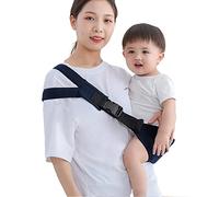 Porte Bebe Koala Respirant, Echarpe de Portage, Porte Nouveau-né, Porte-bébé Nouveau-né Confortable et Sûr, Jusqu'à 25 Kg-bleu marine