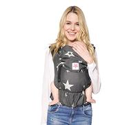 Porte-bébé KOKADI® Flip Diorite Stars (Toddler) - Pour enfants à partir de 1 an - Ergonomique - Évolutif - Avant et arrière - Été et hiver - Certifié - Sac de transport inclus