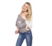 Porte-bébé : KOKADI® WrapStar - Heart2Heart Stone ✓ Nouveau-né & jeunes enfants ✓ Ergonomique ✓ Chevalet réglable ✓ Coton bio ✓ De la naissance à 30 kg ✓ Sac gratuit (7-20 kg))