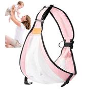 Porte-Bébé Léger - Système De Portage Frontal Respirant Avec Ceinture Lombaire Ergonomique Ajustable - Système De Voyage Pour De Zéro À Quatre Ans Avec Une Capacité De Charge Jusqu'à Vingt Kilos Idéal