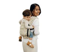 Porte-bébé Lennylamb LennyLight en tissu jacquard 50 % coton, 50 % viscose de bambou, taille standard - Infinity - Golden Hour