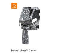 Porte-Bébé Limas Carrier Plus Coton Bio - Ardoise Florale