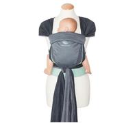 manduca Twist Baby Sling - Porte-bébé léger et facile avec sac kangourou et sangle ventrale souple - Echarpe de portage bebe - Pour les nouveau-nés de la naissance jusqu'à 15 kg-Gris-menthe