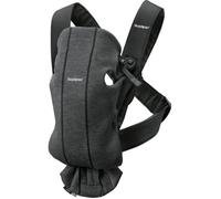 BabyBjörn Porte-bébé Mini, Jersey 3D, Gris charbon