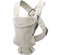 Porte-bébé mini en jersey 3d beige clair