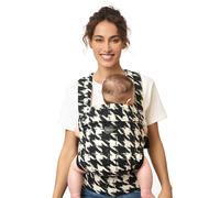 Porte-bébé Momcozy PureHug - Coton à motif pied-de-poule | Couleur: Coton-pied-de-poule