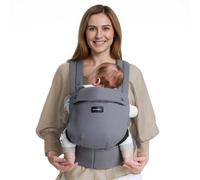 Porte-bébé Momcozy PureHug | Offre exclusive | Couleur: Gris