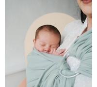 Porte-bébé my sling tilleul vert TU