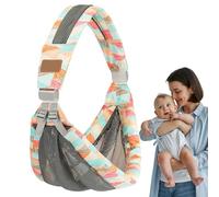 Porte-bébé - Porte-bébé confortable et réglable pour parents | Porte-bébé de haute qualité avec sangles de soutien design ergonomique, idéal pour le transport mains libres parfait pour le néon