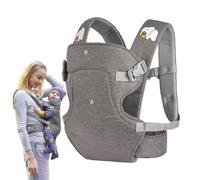 Porte-Bébé,Porte-Bébé pour Bambin avec Siège de Hanche pour de 9 à 24 Mois - Écharpe respirante lombaire avec siège de hanche et enveloppe légère pour maman, papa et jeune enfant pour les promenades e