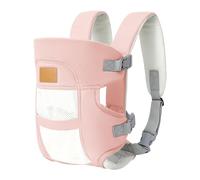 Porte-bébé , porte-bébé respirant avec appuie-tête, sangle de transport légère réglable pour les activités de plein air, les voyages, les visites au zoo et les trajets en ville