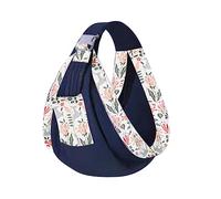 Porte Bébé Pour Nourrissons et Jeunes Enfants, Portable Nouveau-né Une épaule Porte-bébé Avec Poches de Rangement, Doux Et Respirant, pour Marche, Voyages, Camping, Pique-niques, Shopping