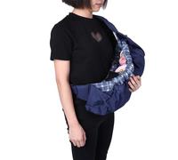 Porte-bébé pour nouveau-né face à l'avant avec écharpe pour bébé respirant et réglable pour toutes les saisons pour nouveau-né à tout-petit jusqu'à 9 kg(Style 3)