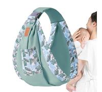 Porte-bébé réglable, porte-bébé - Lanière réglable pour nouveau-né - Coton naturel - Porte-bébé économiseur de travail pour nouveau-né garçon et fille