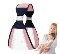Porte-bébé réglable pour, écharpe de transport pour bébés - Porte-hanche à moitié enveloppé - Élingue multifonctionnelle à moitié enveloppée, support permettant d'économiser du travail pour