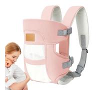 Porte-bébé - Respirant - Avec appui-tête - Appuie-tête réglable et ergonomique - Sac de transport pour les excursions à la plage, l'allaitement, les courses, les festivals, les voyages en avion, la