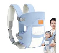 Porte-bébé - Respirant - Avec appui-tête - Taille réglable horizontalement - Pour les excursions à la plage, l'allaitement, les visites au zoo, les travaux ménagers, les promenades du chien, le