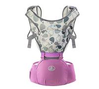 Porte Bébé, Respirant Echarpe Koala Porte-Bébé avec Assise Ergonomique, Echarpe Koala, Porte Nouveau-né, pour Bébés Prématurés et Nouveau-nés, Facile à Installer -violet