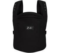 Porte-bébé Rookie dès la naissance - Ergonomique, confortable, tissus bio - Design Premium Elite - Mise en place rapide et facile - Porte-bébé pour les nouveau-nés jusqu'à 2 ans (Black)