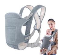 Porte-Bébé Sling,Position Ergonomique Face au Monde - Harnais de Sécurité avec Boucles Réglables, Tissu Respirant pour Transport Confortable en Milieu Urbain et Aventures en Plein Air