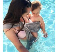 Porte-bébé sling sukkiri gris