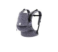 Porte-bébé Stokke Limas Flex, Leopard Lilac (OCS) - Porte-bébé à boucles complètes - Trois options de portage - Sûr pour les bébés de 1 mois/4 kg à 20 kg