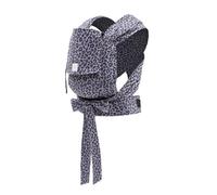 Porte-bébé Stokke Limas, Leopard Lilac (OCS) - Porte-bébé avec pans à nouer pour nouveau-né - Trois options de portage - Sûr dès la naissance et jusqu'à 15 kg
