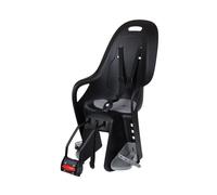 Polisport Siège vélo enfant Koari FF Frame - Jusqu'à 22 kg - Noir/Gris (Garçon)