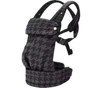 Porte Bébé Twinie. Mona Ergonomique Pour Nouveau-né À Enfant, Capacité De Poids De 3 À 20 Kg, Idéal Pour Une Parentalité Mains Libres, Motif Pied-de-poule (Gris)