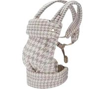Porte Bébé Twinie. Mona Ergonomique Pour Nouveau-né À Enfant, Capacité De Poids De 3 À 20 Kg, Idéal Pour Une Parentalité Mains Libres, Motif Pied-de-poule (khaki)