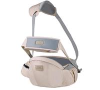 Porte bébé Ventral,Ergonomique Tabouret Siège de Hanche avec Protection de Ceinture de Sécurité, Coton Multi Positions Tabouret Bébé Idéal pour les nourrissons de 3 à 36 Mois