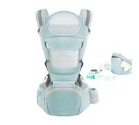 Porte-Bébés | Poussette Léger Réglable avec Harnais Enveloppant | Support Enfant,Pour de 0 à 36 Mois Idéal pour Randonnée Avion Liste de Naissance et Voyage des Parents