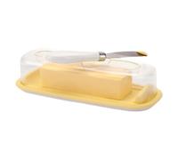 Porte-Beurre - Conservateur Hermétique avec Coupe-Beurre - Conteneur à Beurre | pour Cuisine, Table Cuisine, Service, Maison, Cuisson, Cuisson au Four et Fromage